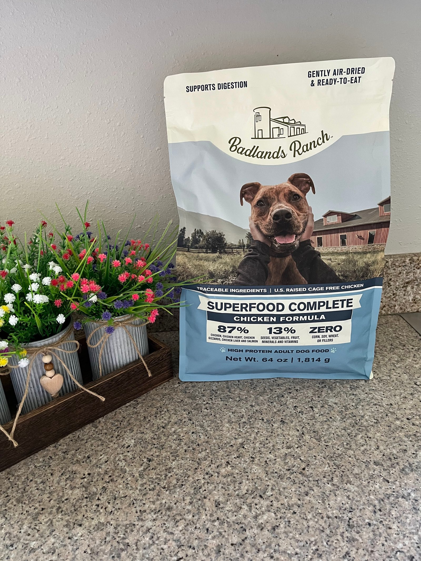 Healthy dog food ingredients
